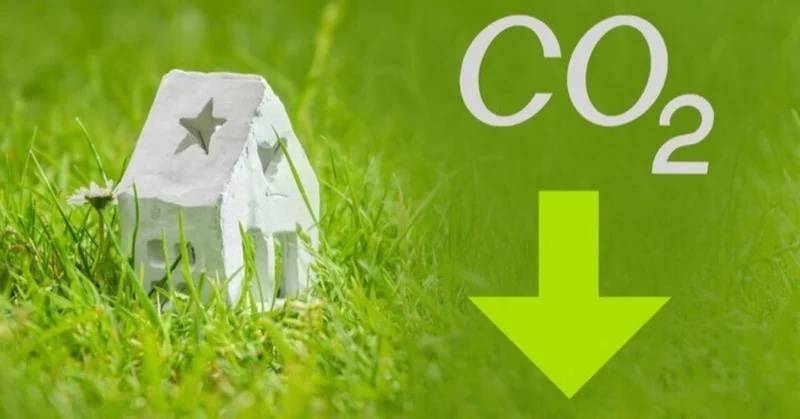 CO2削減を訴える画像