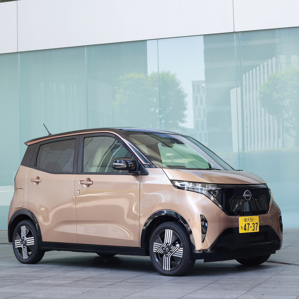日産・サクラ。軽自動車の長所を活かした、上質で力強い“軽EV