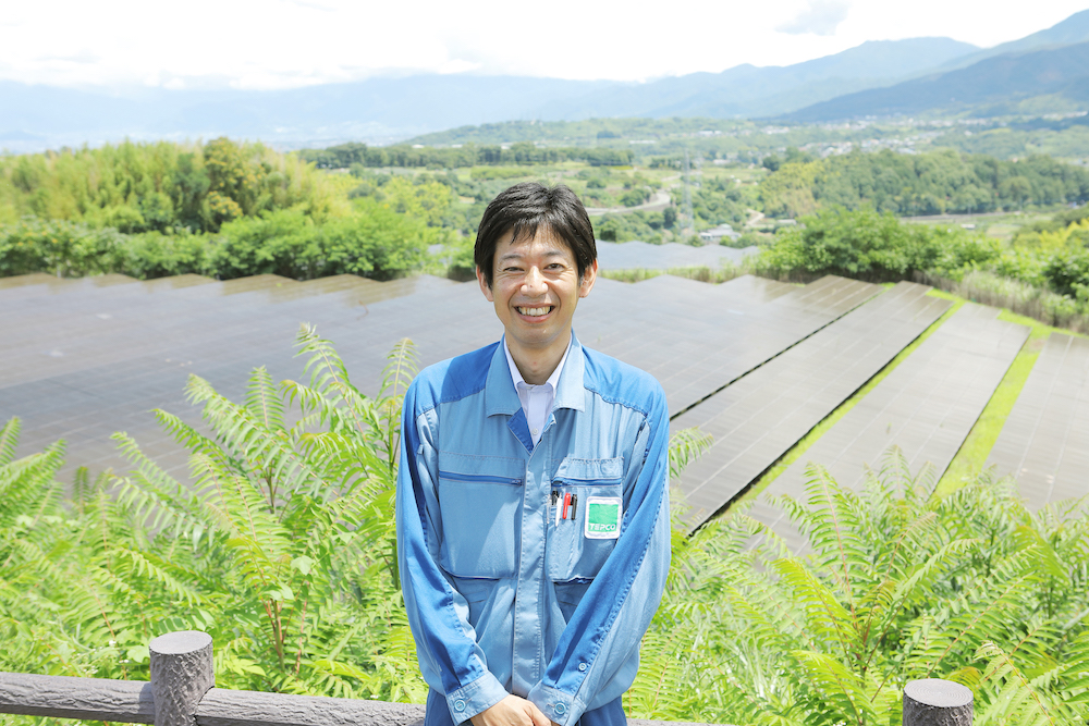 東京電力リニューアブルパワー　甲府事業所　総括グループ　齊藤直樹さん