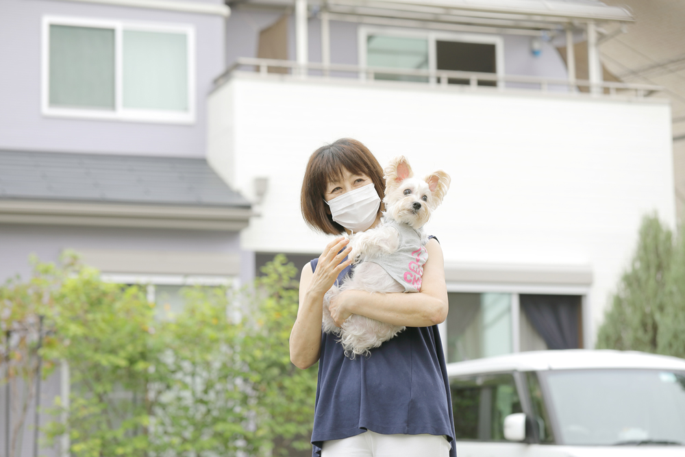 田村さんと愛犬