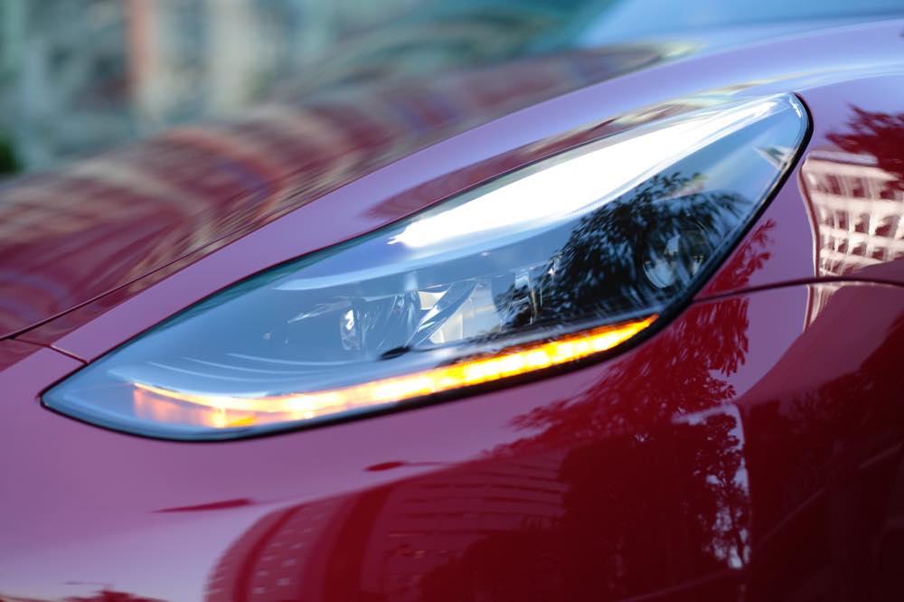 テスラ「モデルY」ライト