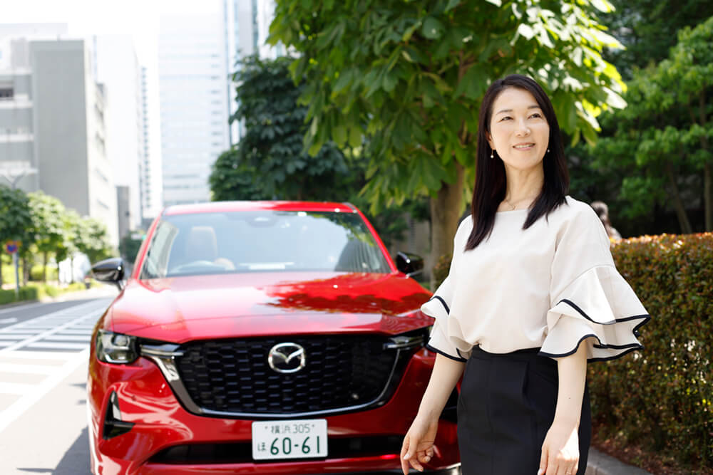 まるもさんとマツダCX-60 PHEV