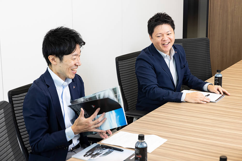 村田さんと谷地田さん