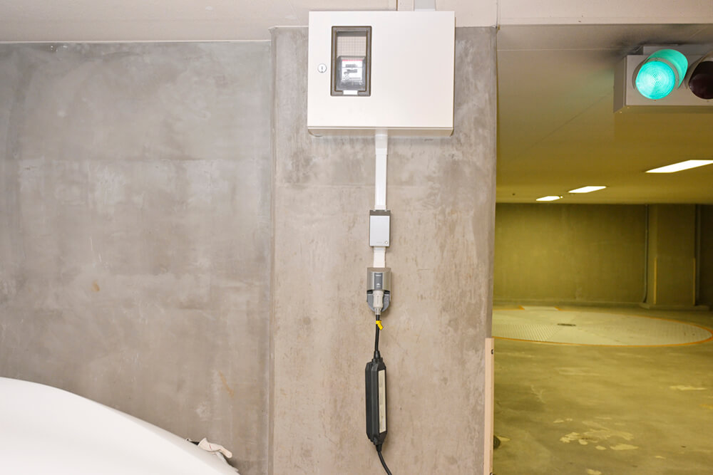 マンションでの充電設備設置