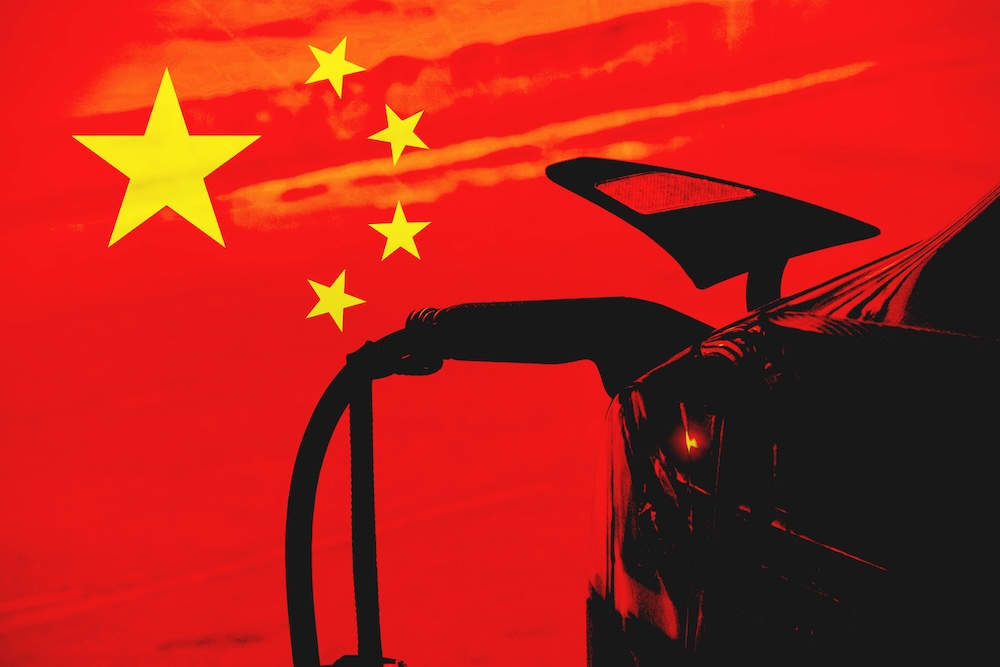 中国のEVイメージ写真