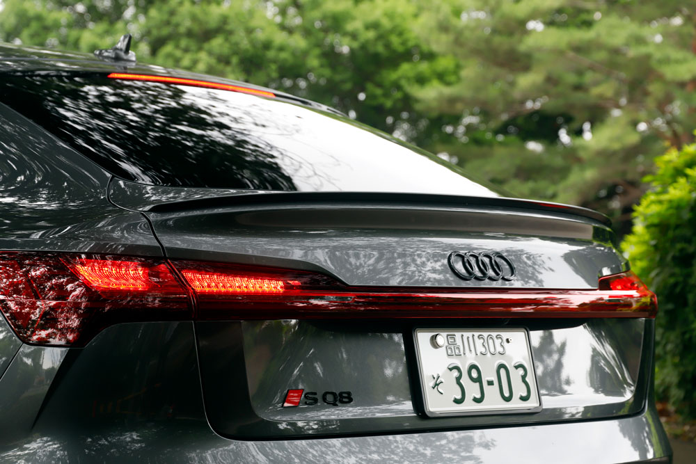 アウディ・SQ8 Sportback e-tron。巧みなモーター制御が生んだ