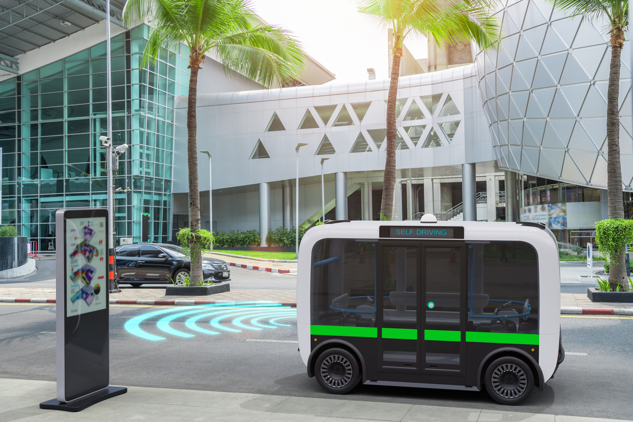 小型EVの自動運転イメージ