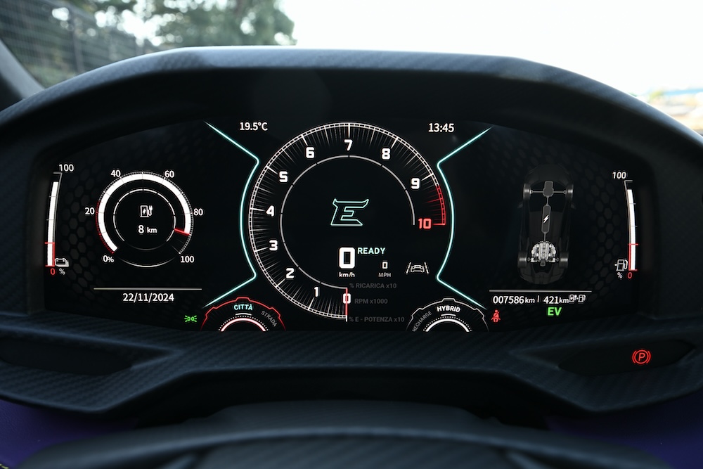 レヴエルトのインパネ