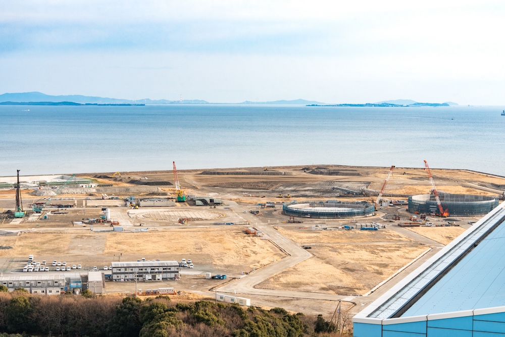 工事中の建設地