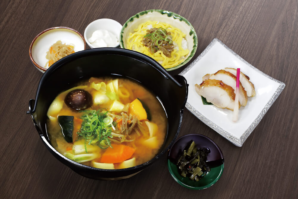 かぼちゃほうとう御膳