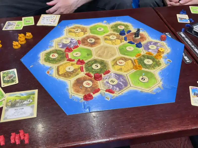 ボードゲームのカタン