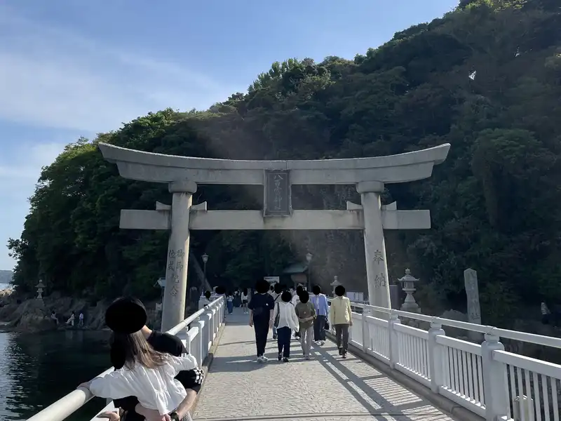 八百富神社 大鳥居