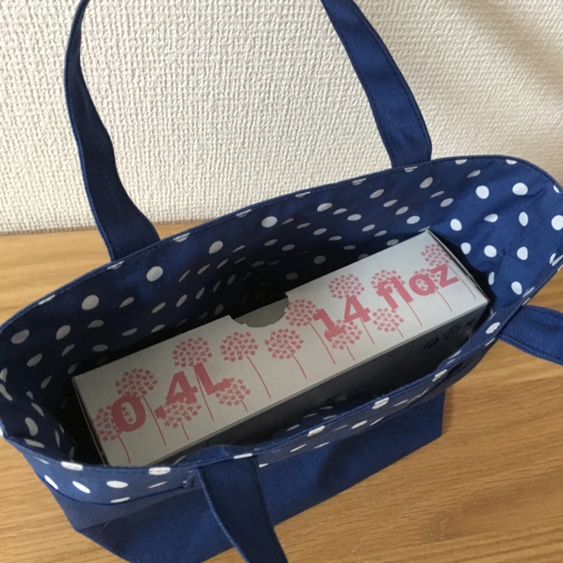 フェリシモ　ミシン　トートバッグ