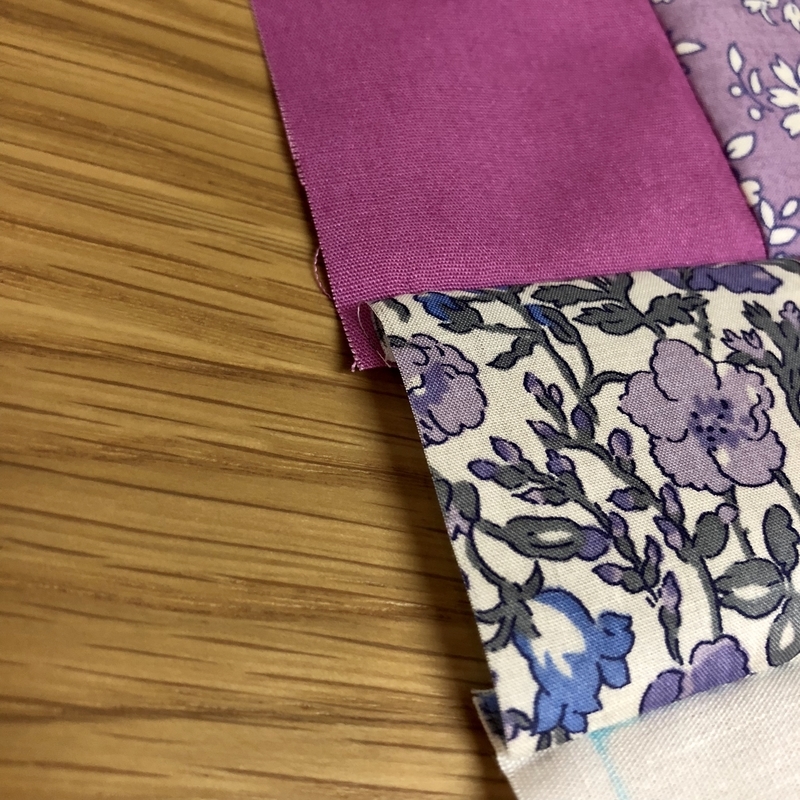 リバティプリントでハンドメイド