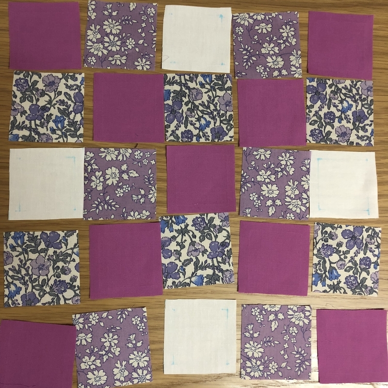 リバティプリントでハンドメイド