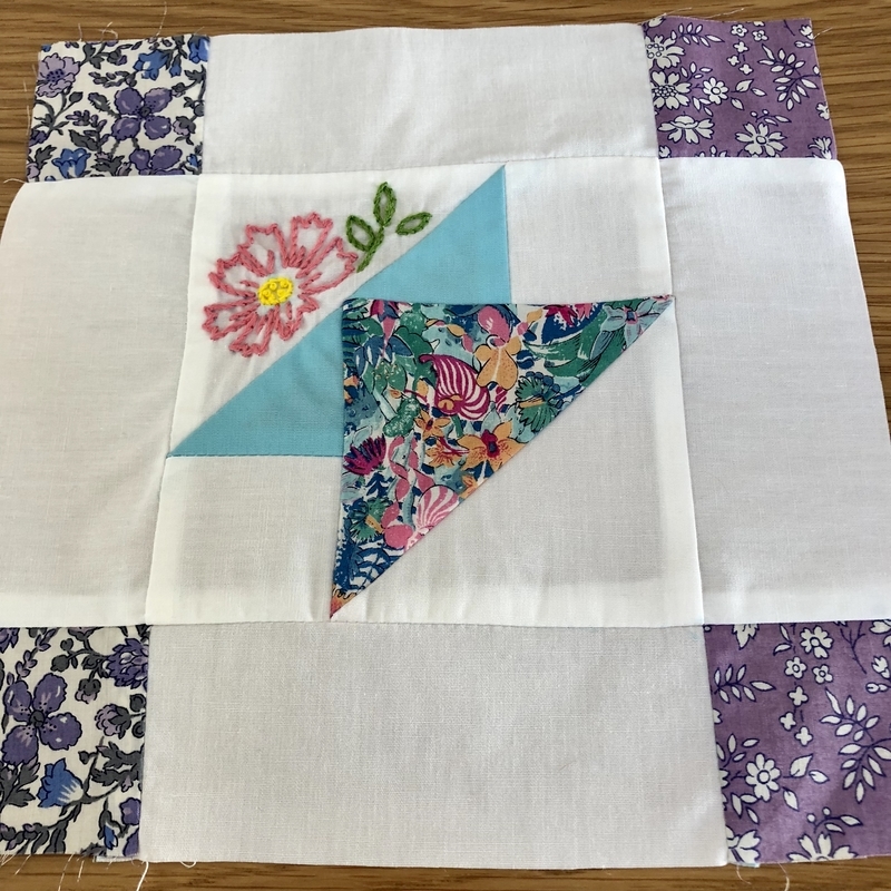 リバティプリントでハンドメイド