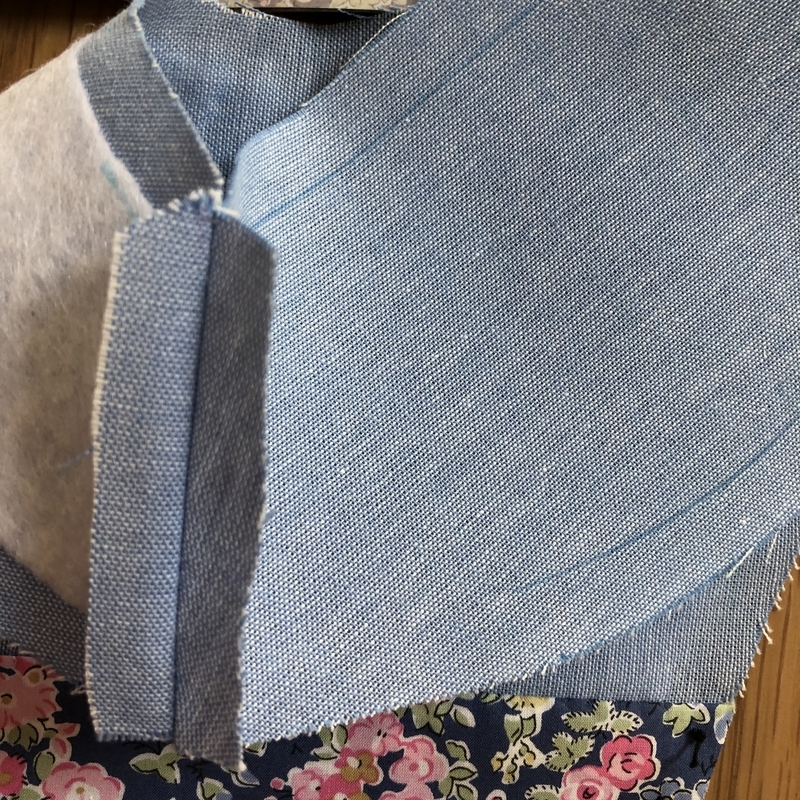 リバティプリントでハンドメイド