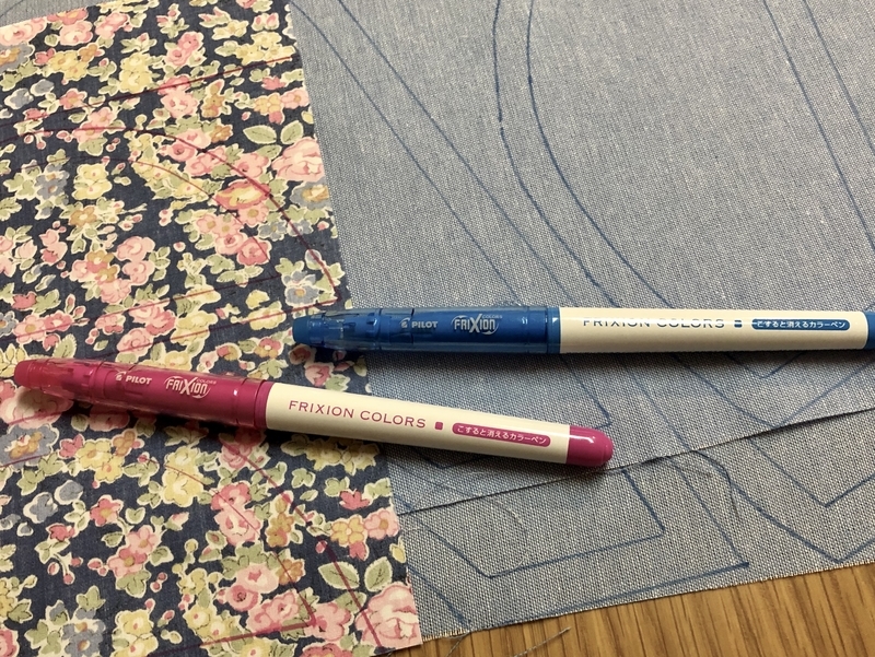 リバティプリントでハンドメイド