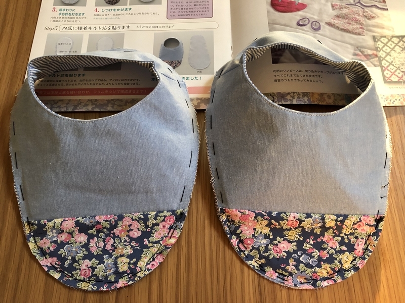 リバティプリントでハンドメイド