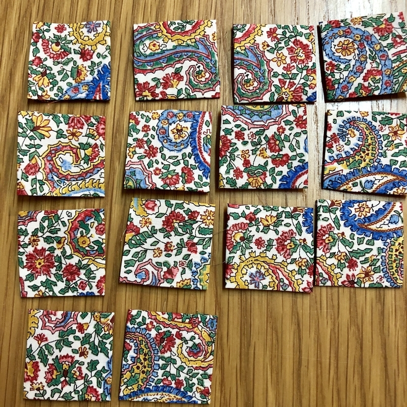 リバティプリントでハンドメイド
