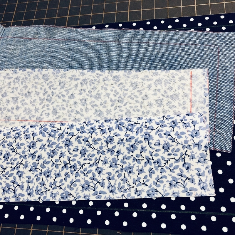 リバティプリントでハンドメイド