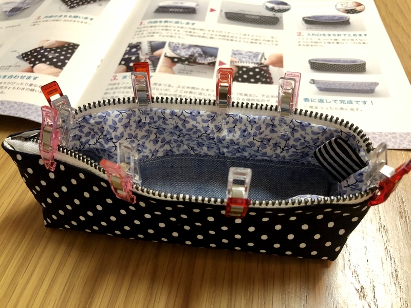 リバティプリントでハンドメイド