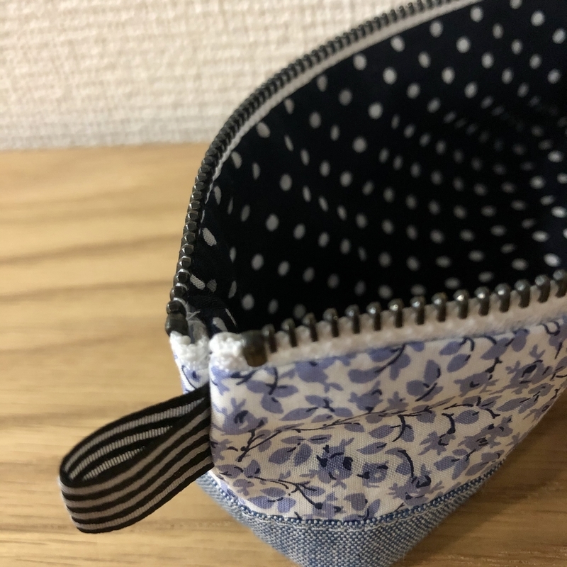 リバティプリントでハンドメイド
