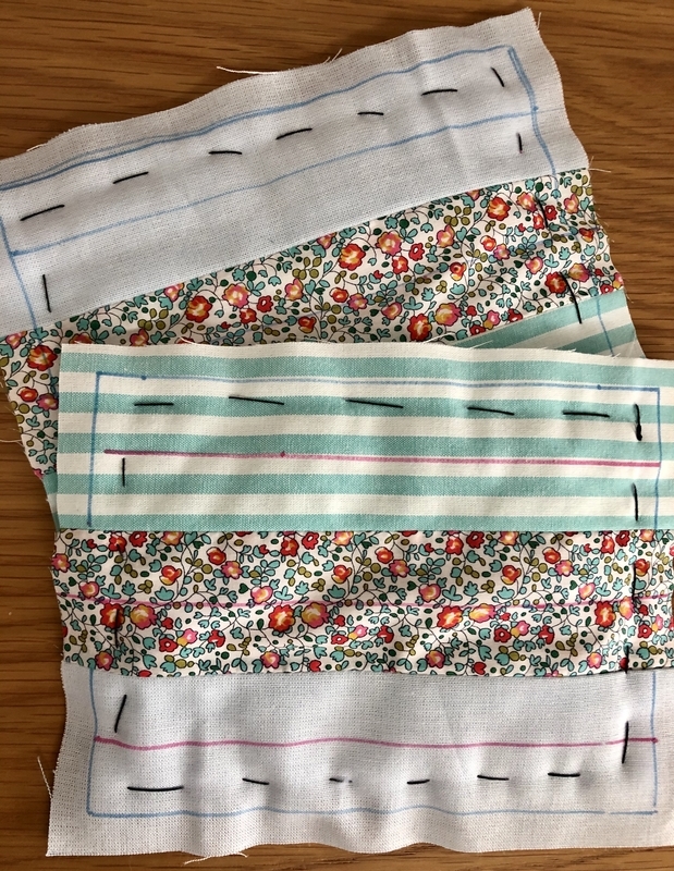 リバティプリントでハンドメイド
