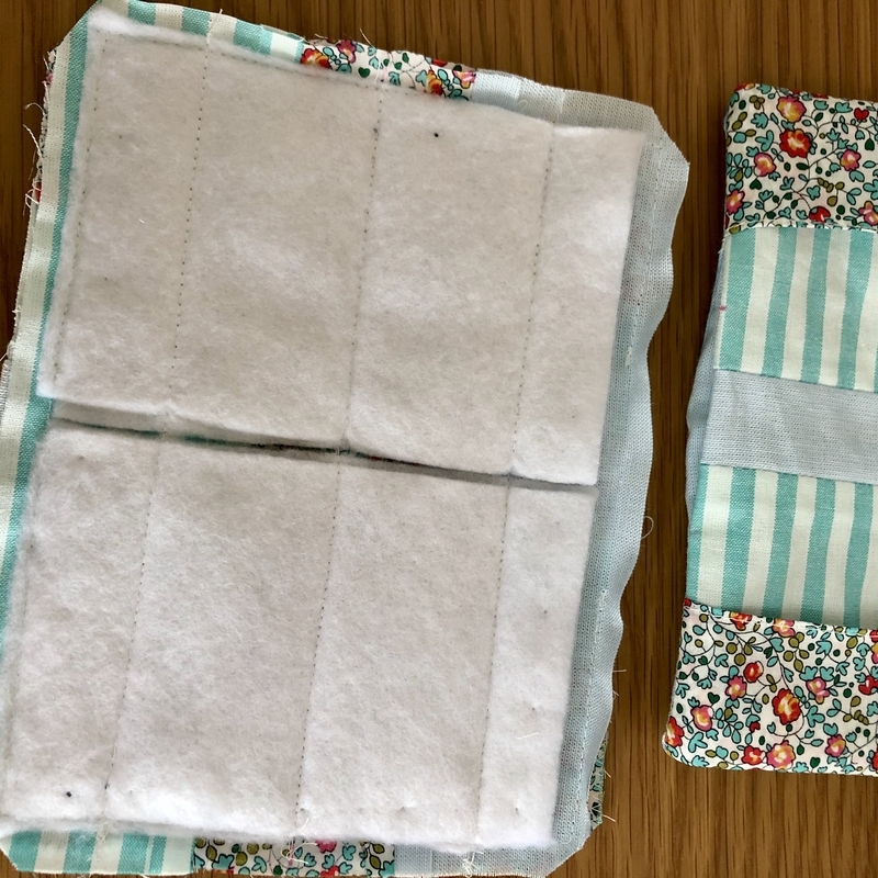 リバティプリントでハンドメイド