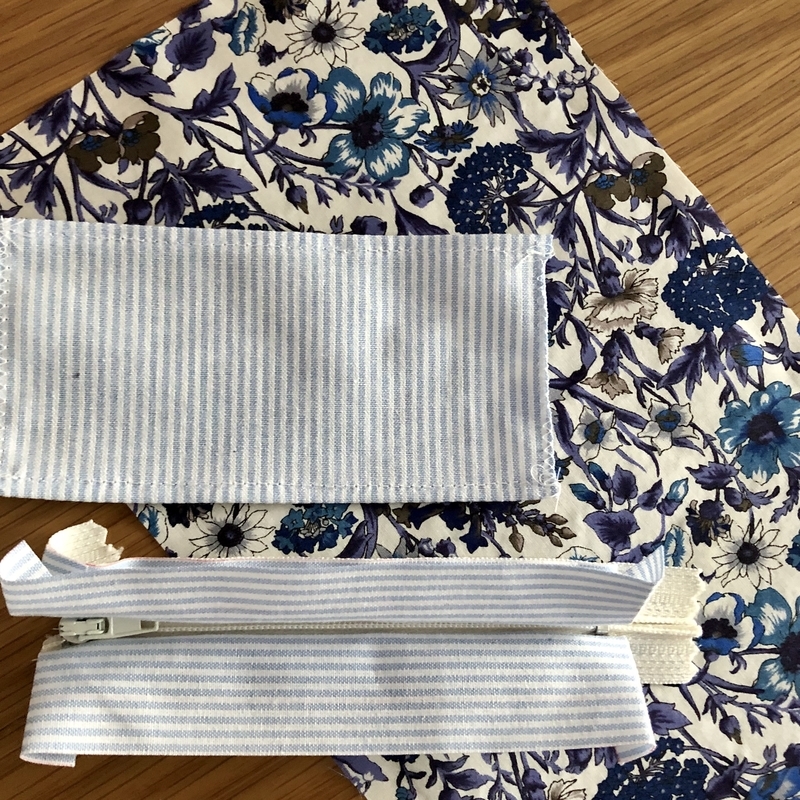 リバティプリントでハンドメイド