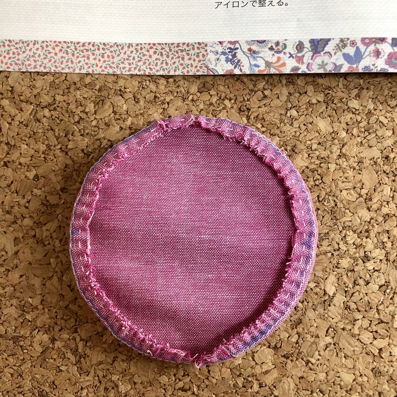 リバティプリントでハンドメイド