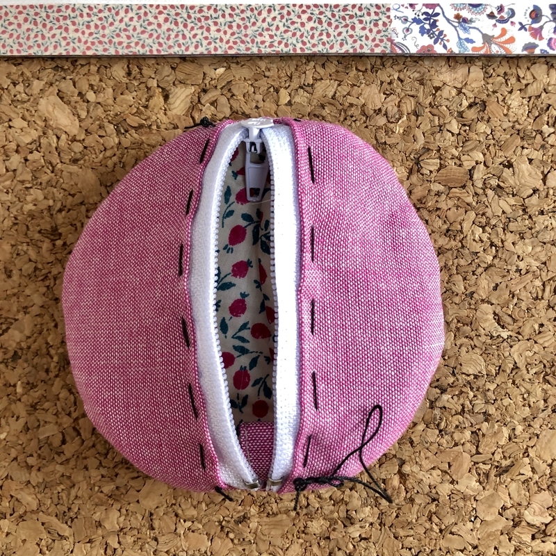 リバティプリントでハンドメイド　コインパース