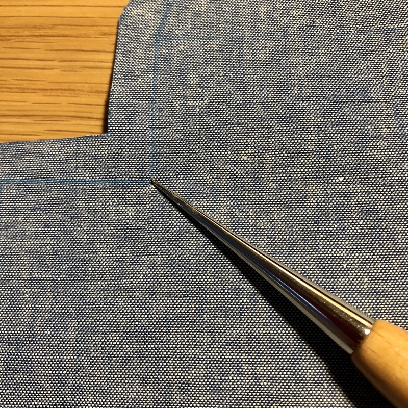 リバティプリントでハンドメイド