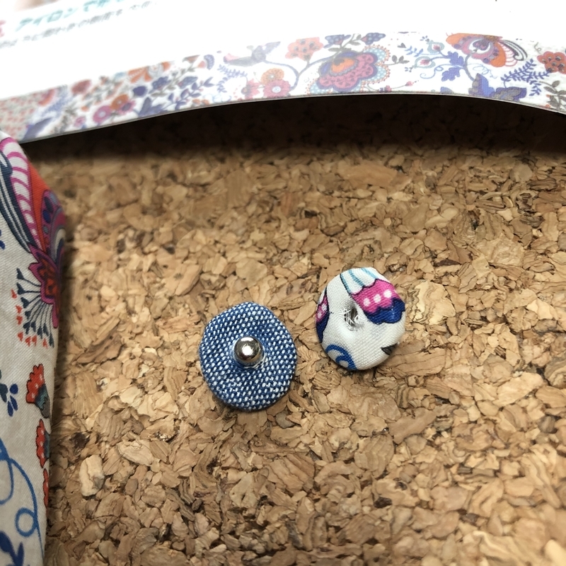リバティプリントでハンドメイド