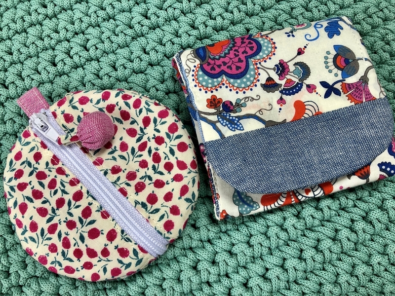 リバティプリントでハンドメイド