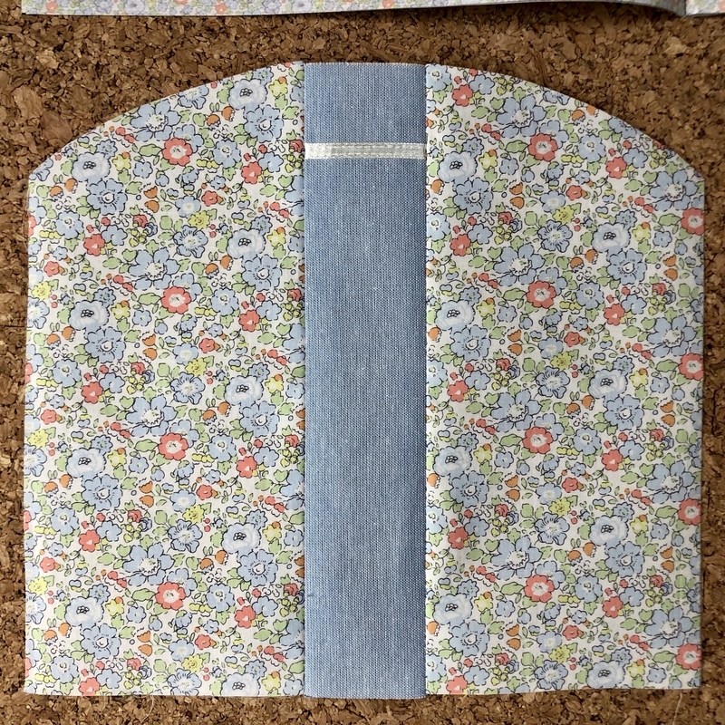 リバティプリントでハンドメイド　ふくさ