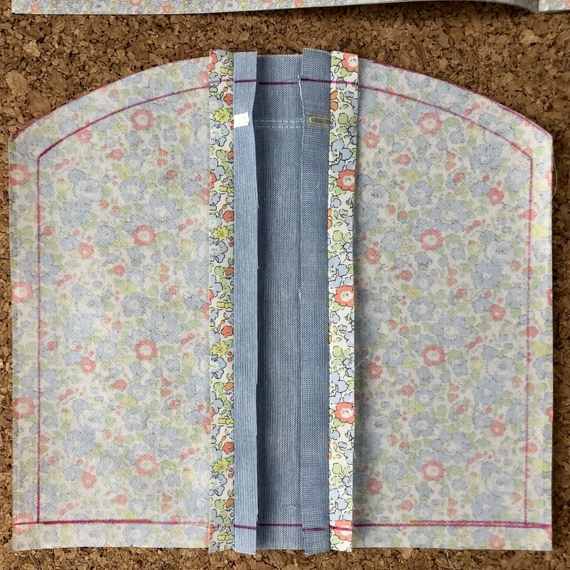 リバティプリントでハンドメイド