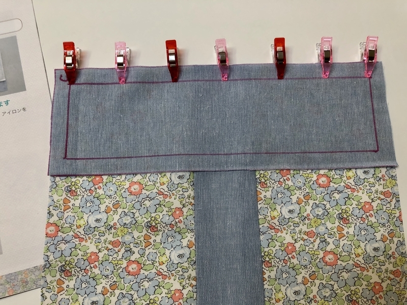 リバティプリントでハンドメイド
