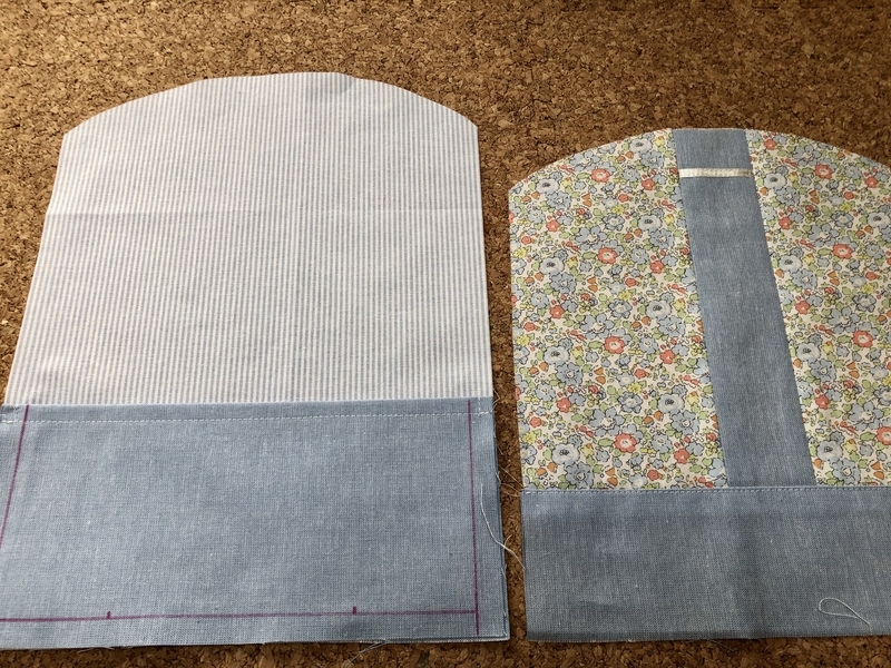 リバティプリントでハンドメイド