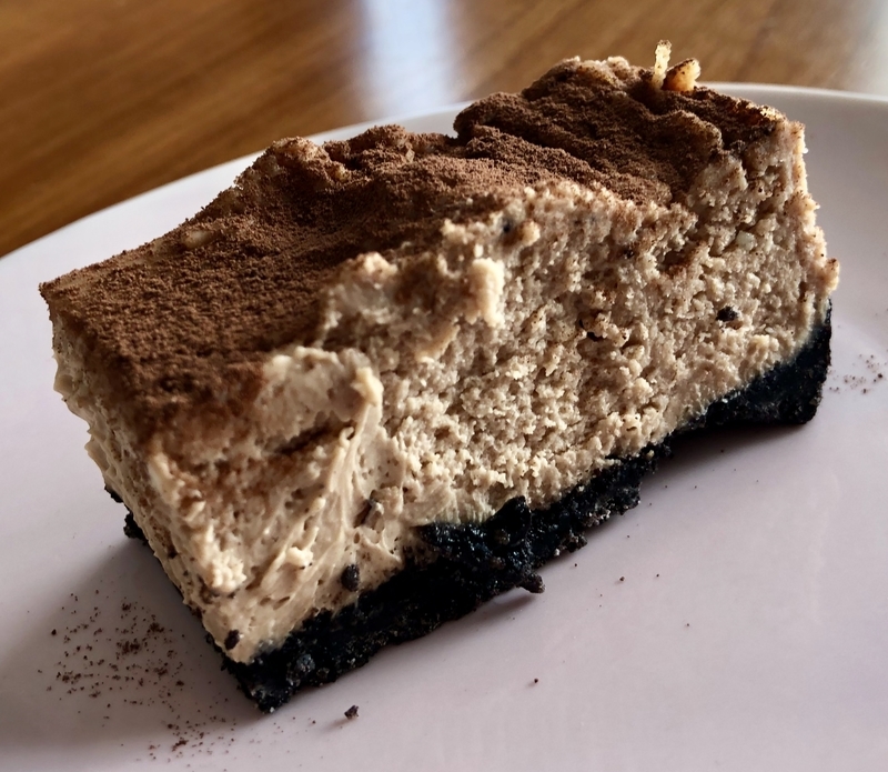 レンジで濃厚生チョコチーズケーキ