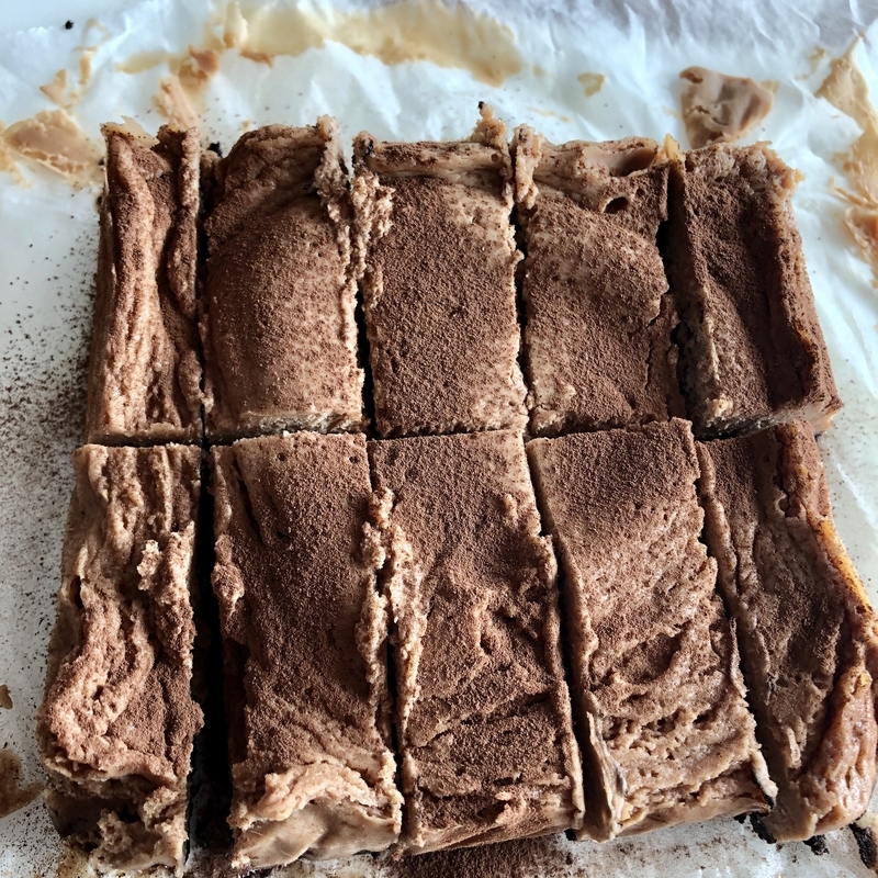 レンジで濃厚生チョコチーズケーキ
