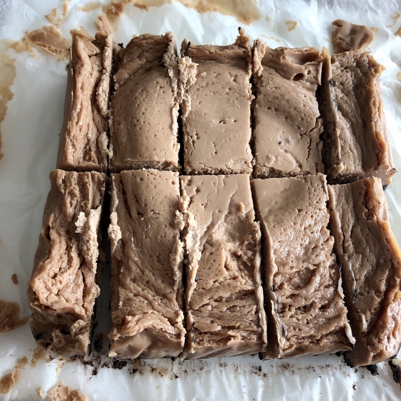 レンジで濃厚生チョコチーズケーキ