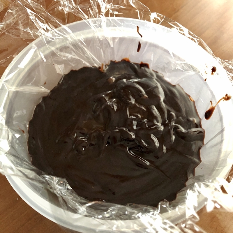 生チョコづくり