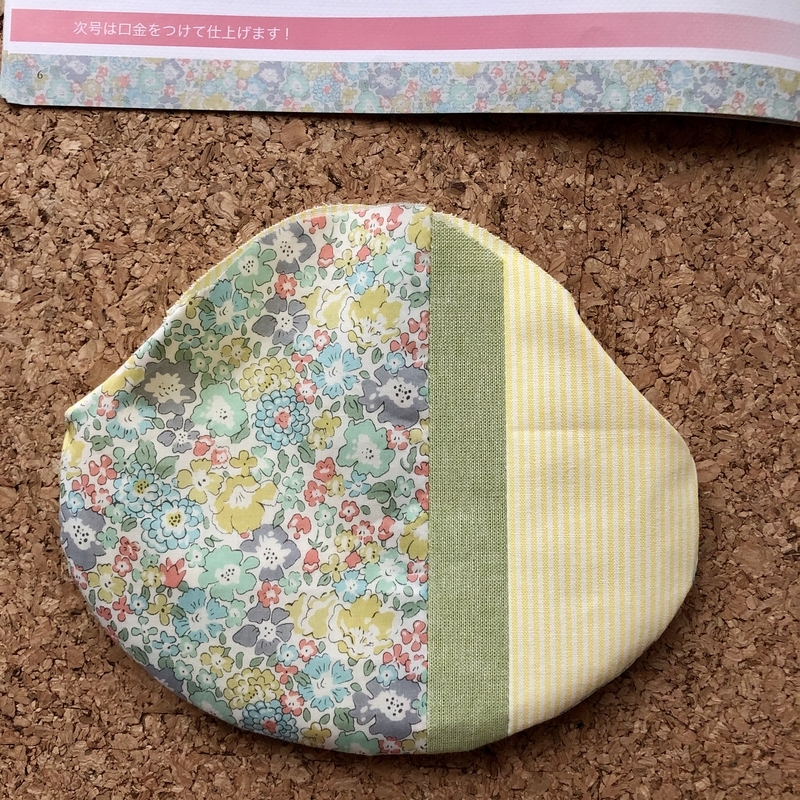 リバティプリントでハンドメイド