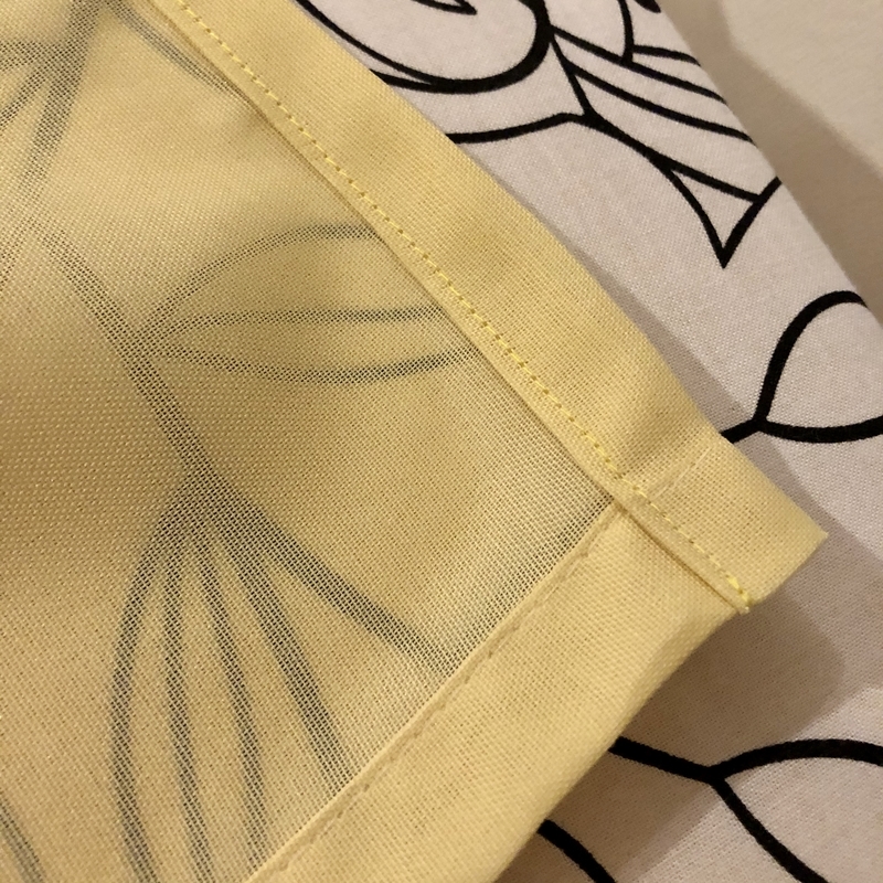 IKEA　カーテン　丈直し