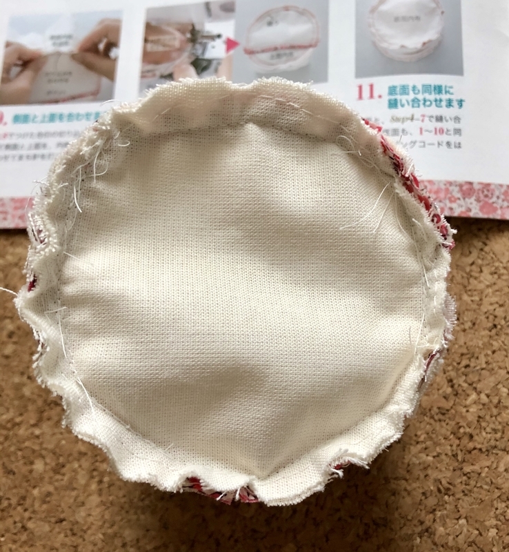 リバティプリントでハンドメイド