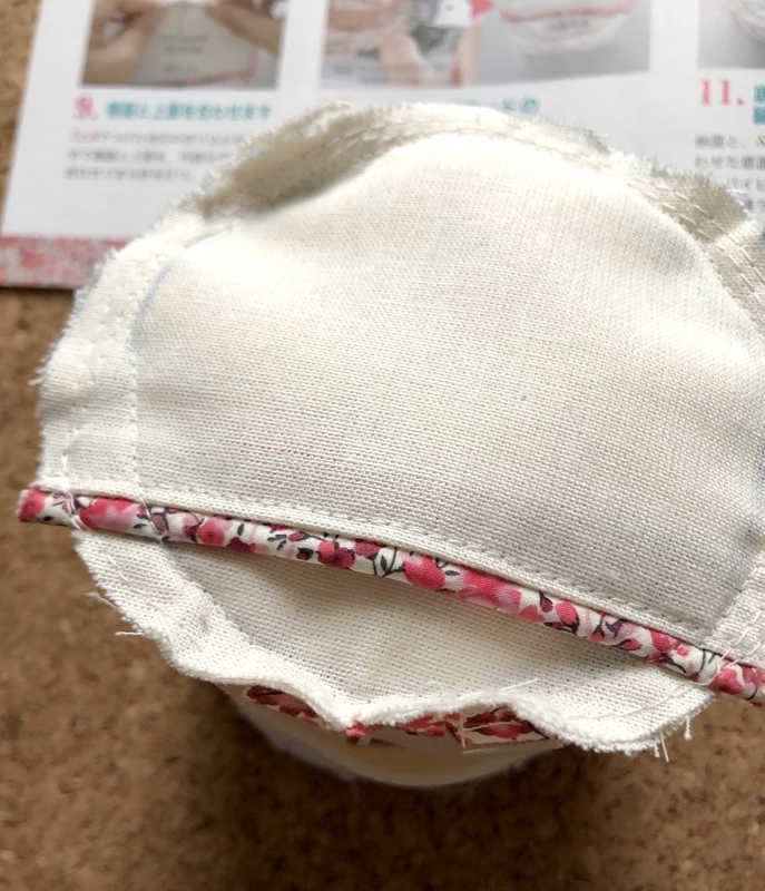 リバティプリントでハンドメイド