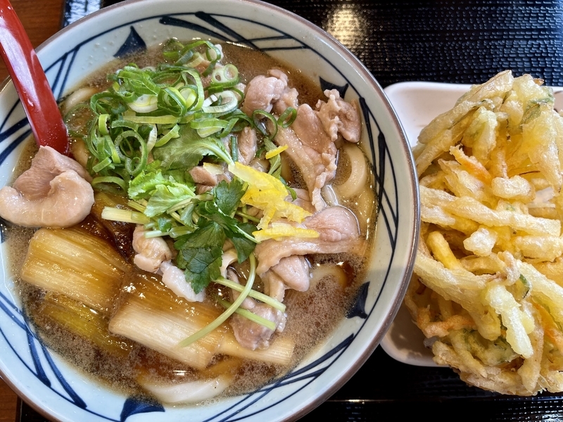 鴨ねぎうどん　丸亀製麺