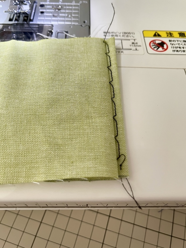 ミシン まつり縫い