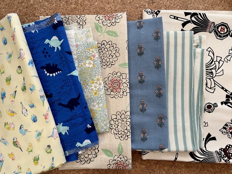 fabric bird ハギレセット